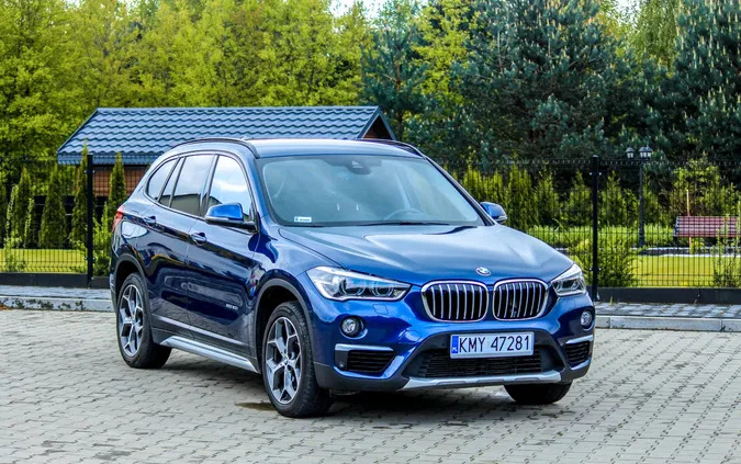 bmw myślenice BMW X1 cena 121900 przebieg: 89500, rok produkcji 2018 z Myślenice